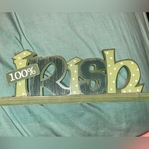 Irish cute wood sign